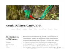 Tablet Screenshot of centroamericanto.net
